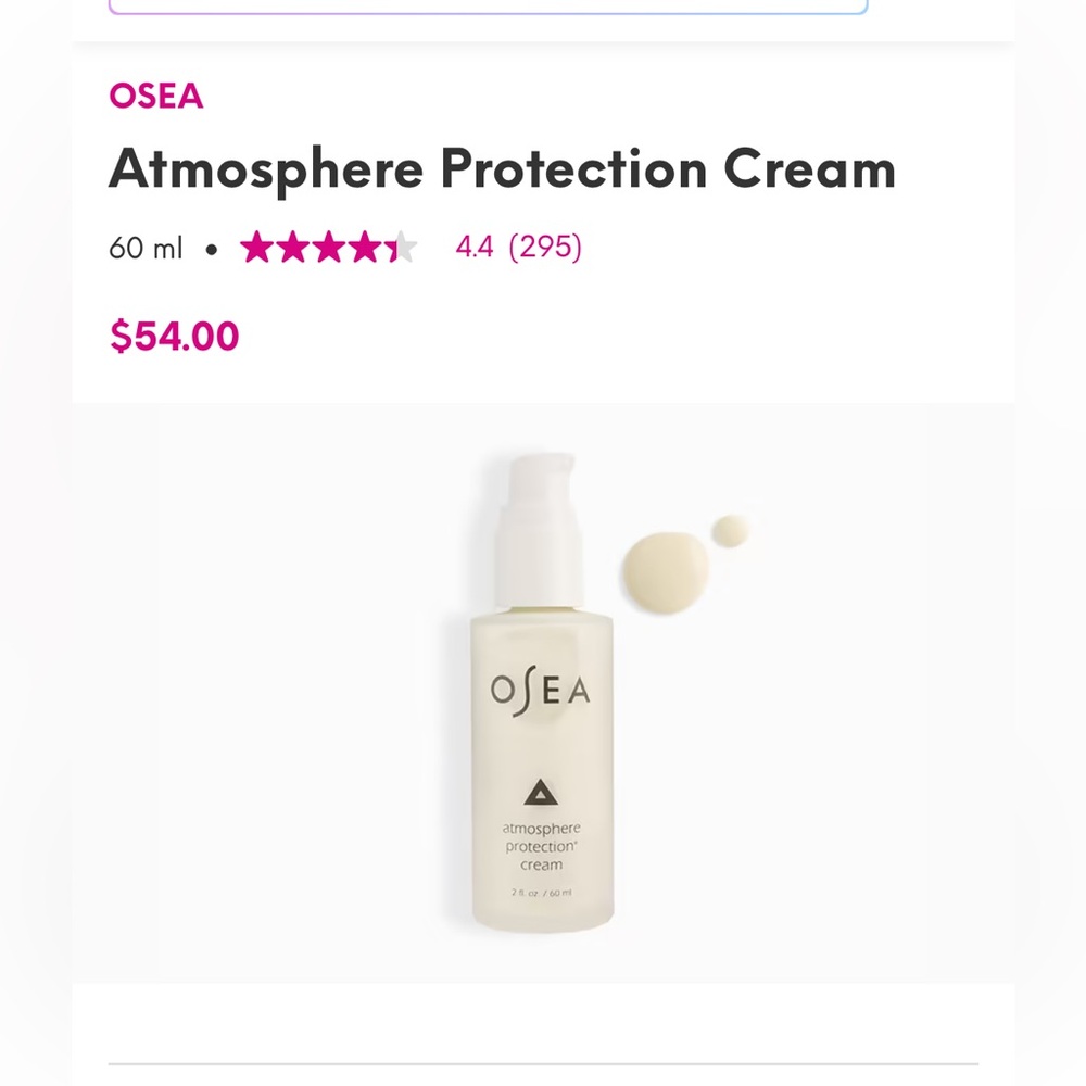 Osea Atmosphere Protection Cream - Picture 2 of 4